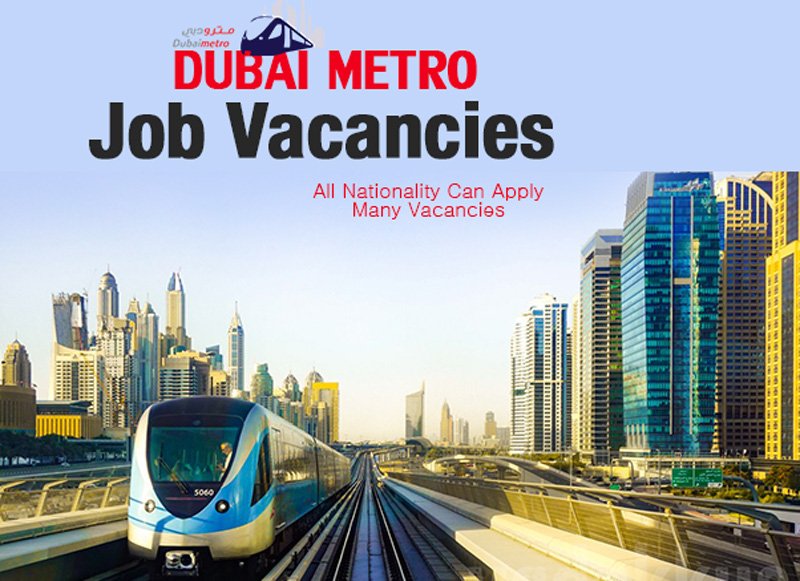 Jobs Available at Dubai Metro