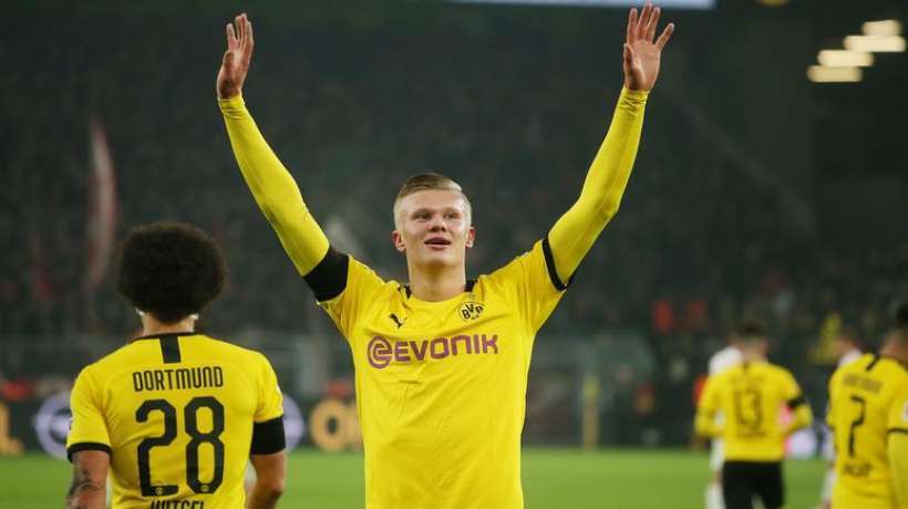 Chelsea Are One of a Number of Clubs Interested In Borussia Dortmund Star Erling Haaland.