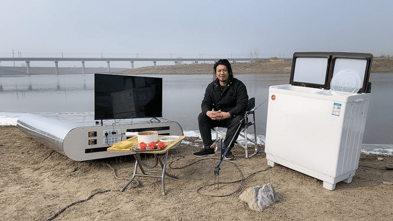 Chinese Man Creates A Massive 27,000,000 mAh Portable Power Bank That Can Power Your TV