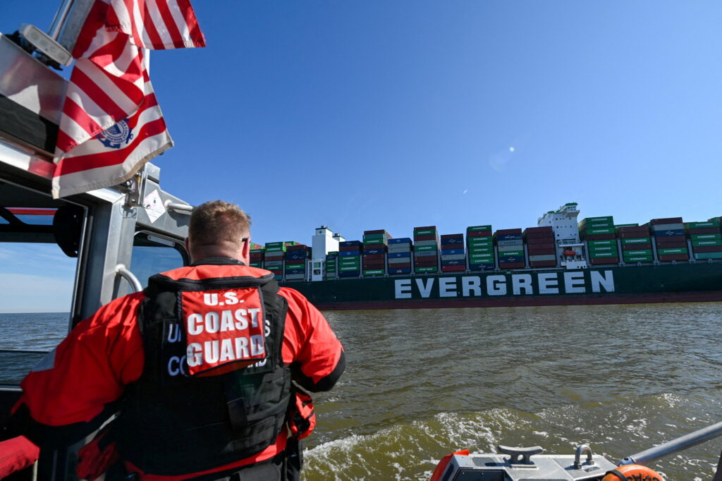 Another EverGreen Ship Runs Aground, In The U.S.
