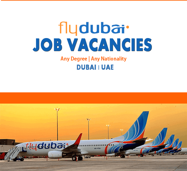 Jobs Available In flydubai Airline, UAE